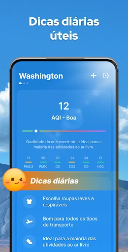 Previsão do tempo, Radar local screenshot