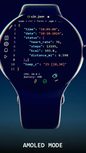 Programmer Watch Face screenshot