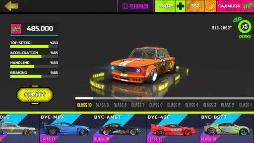 Project Drift 2.0 : Online screenshot