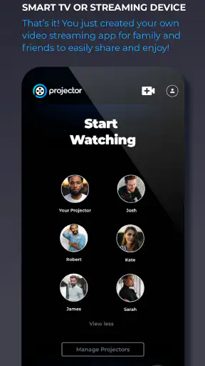 Projector screenshot