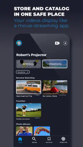 Projector screenshot