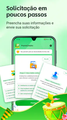 ProntoCrédito-Dinheiro Online screenshot