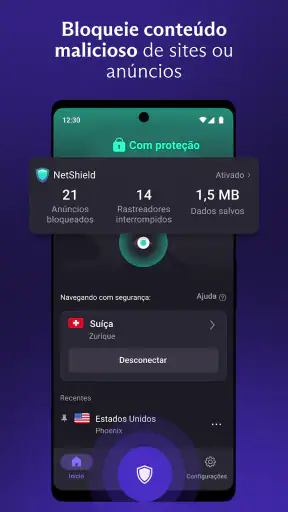 Proton VPN: Rápida e segura screenshot