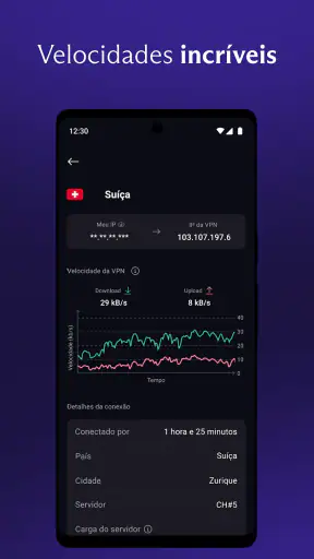 Proton VPN: Rápida e segura screenshot