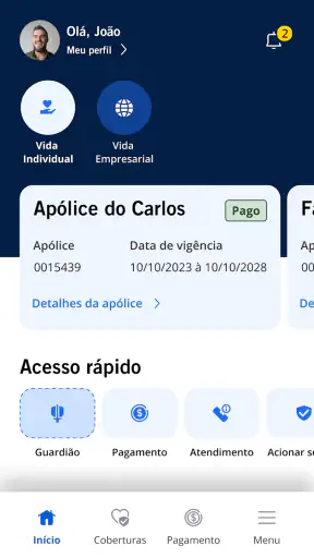 Prudential Seguros screenshot