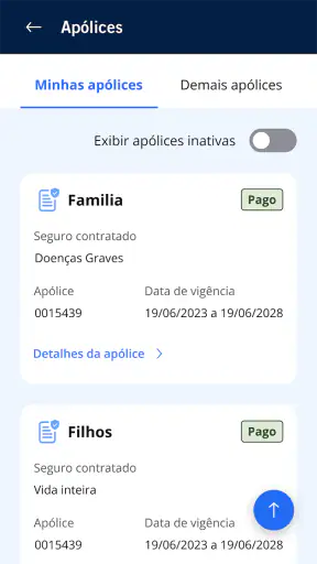 Prudential Seguros screenshot