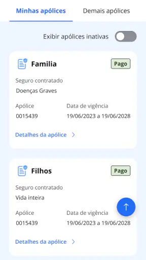 Prudential Seguros screenshot