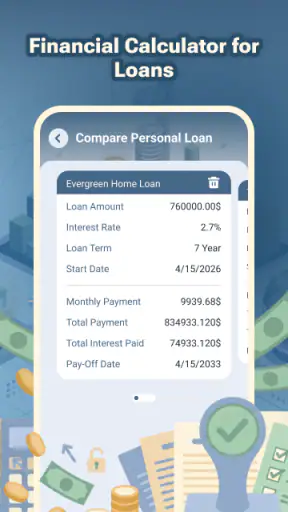 Pure Loan Calculator screenshot