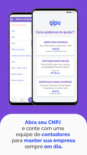 Qipu ERP e Contabilidade screenshot