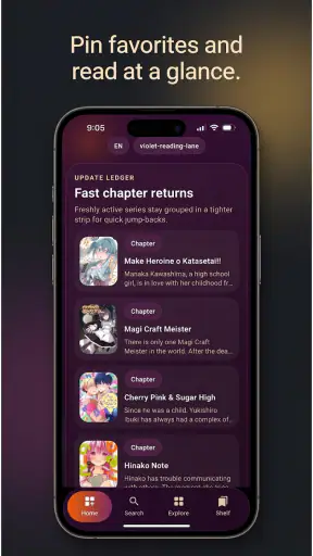 Qivora: Manga Reader screenshot