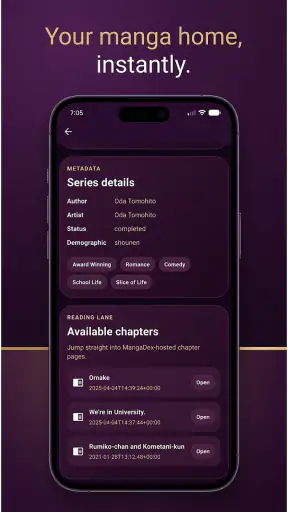 Qivora: Manga Reader screenshot