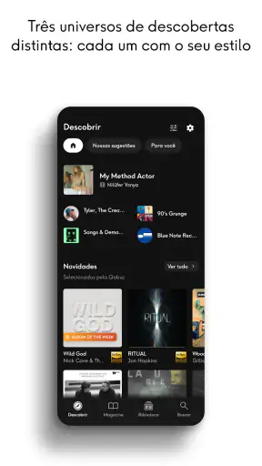 Qobuz : Música & Editorial screenshot