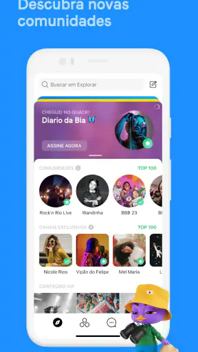 Quack: Comunidades & Estrelas screenshot