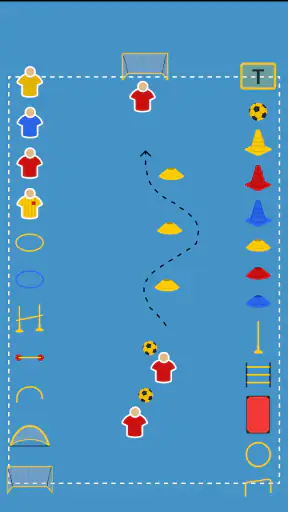 Quadro Tático: Futsal screenshot