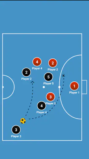 Quadro Tático: Futsal screenshot