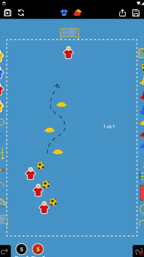 Quadro Tático: Futsal screenshot