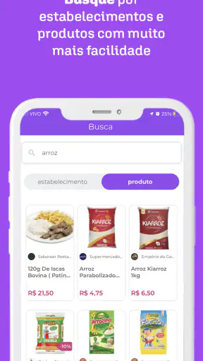 quero delivery: mercado e + screenshot