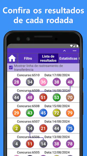 Quina (Gerador de números) screenshot