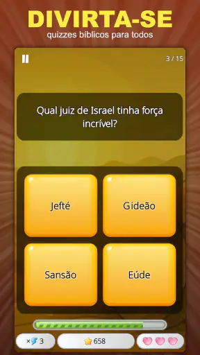 Quiz Bíblico: Trivia screenshot