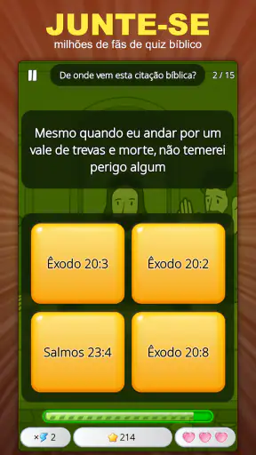 Quiz Bíblico: Trivia screenshot