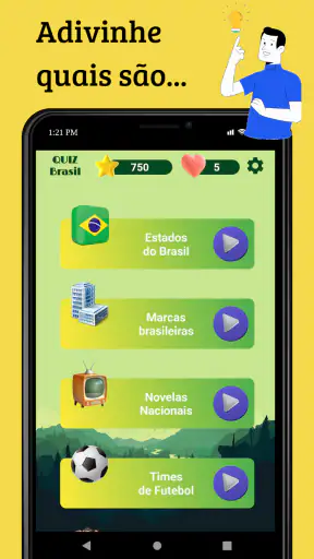Quiz Brasil screenshot