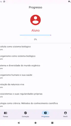 Quiz de Biologia screenshot