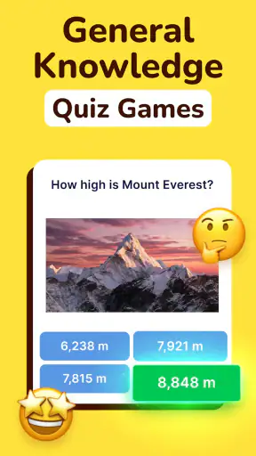 Quiz de Conhecimentos Gerais screenshot