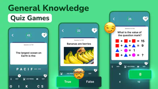 Quiz de Conhecimentos Gerais screenshot