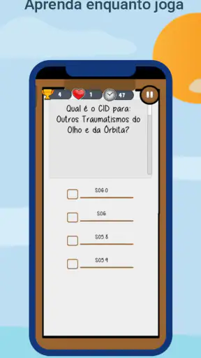 Quiz de Enfermagem screenshot