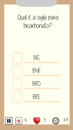 Quiz de Enfermagem screenshot