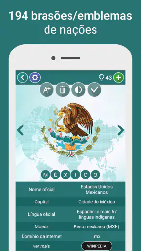 Quiz de Geografia screenshot