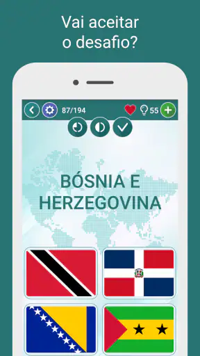 Quiz de Geografia screenshot