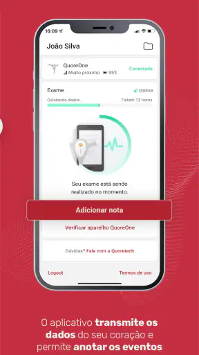 QuoreOne Patient screenshot