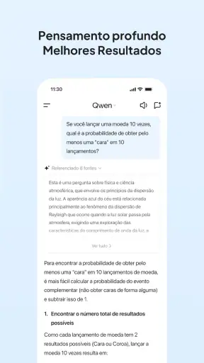 Qwen - Assistente IA Alibaba screenshot