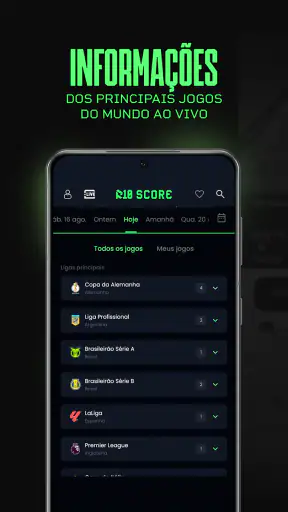 R10 Score - Resultados ao vivo screenshot