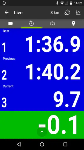 RaceChrono screenshot