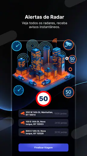 Radar GO-X: HUD, GPS, Mapas screenshot