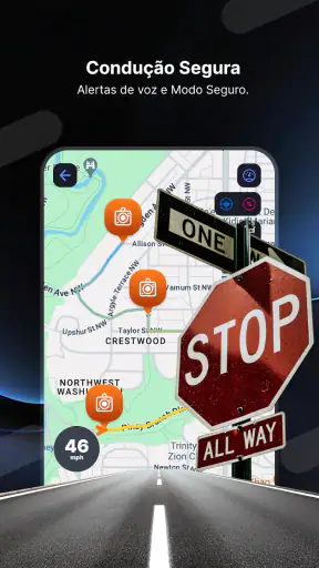 Radar GO-X: HUD, GPS, Mapas screenshot
