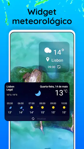 Radar meteorológico ao vivo screenshot