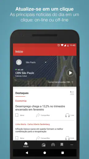 Rádio CBN screenshot