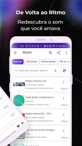 Rádio FM screenshot