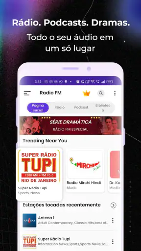 Rádio FM screenshot