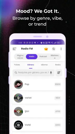 Rádio FM screenshot