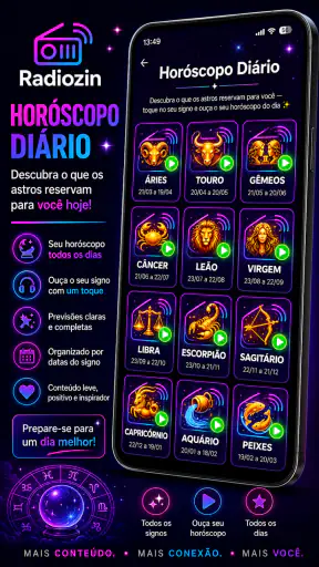 Radiozin: Rádios Online FM screenshot