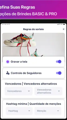 Rafi - Sorteio para Instagram screenshot