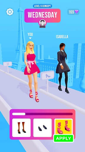 Rainha da moda: jogo de vestir screenshot