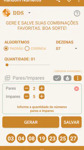 Random Números - Loterias screenshot