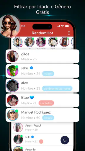 RandomHot - Chat Anônimo screenshot