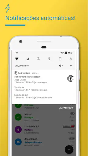 Rastreador Correios Encomendas screenshot