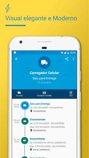 Rastreador Correios Encomendas screenshot